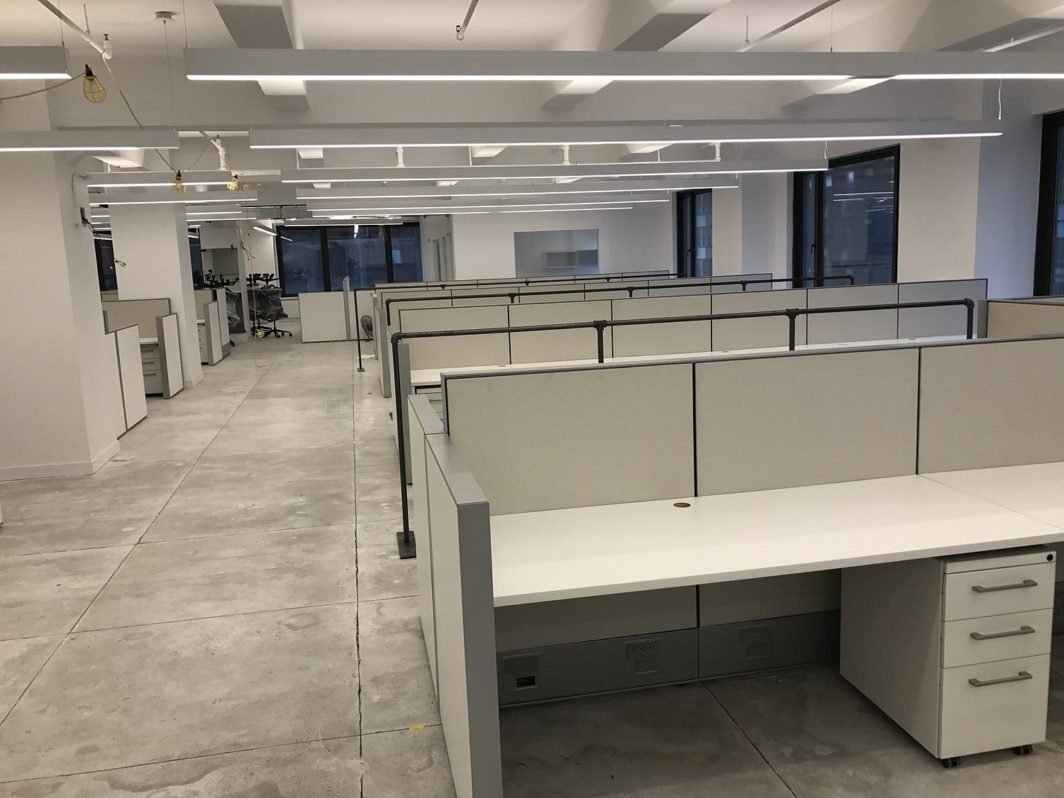 512 7th Avenue Office, office interior in Manhattan built by AIK Renovations, New York general contractor (photo 1 of 5)