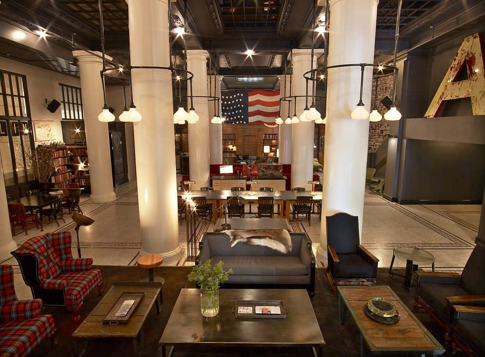 Ace Hotel, hotel interior in Manhattan built by AIK Renovations, New York general contractor (photo 1 of 5)