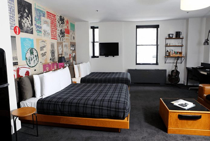 Ace Hotel, hotel interior in Manhattan built by AIK Renovations, New York general contractor (photo 4 of 5)