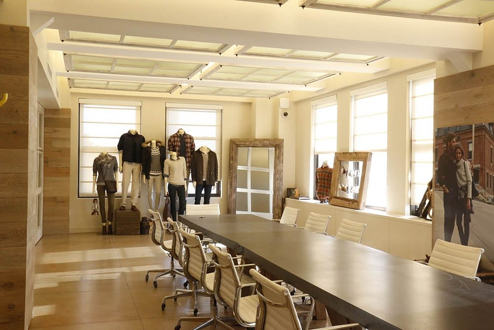 Bass, fashion showroom interior in Manhattan built by AIK Renovations, New York general contractor (photo 1 of 6)