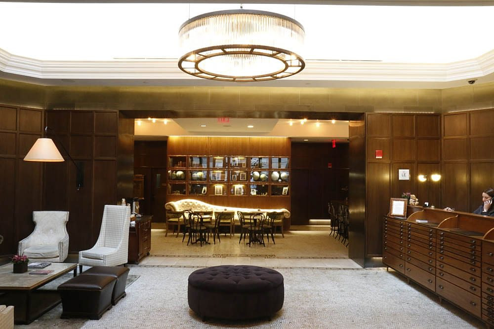 Belleclaire Hotel, hotel interior in Manhattan built by AIK Renovations, New York general contractor (photo 1 of 6)
