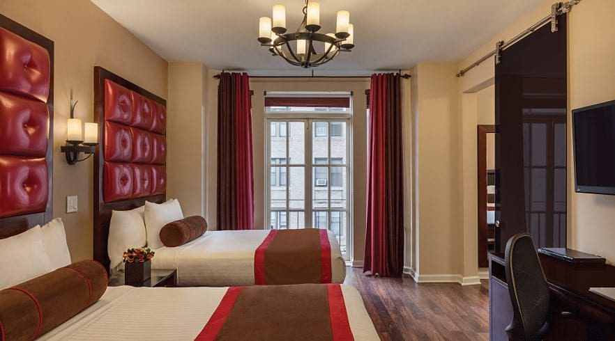 Belleclaire Hotel, hotel interior in Manhattan built by AIK Renovations, New York general contractor (photo 5 of 6)