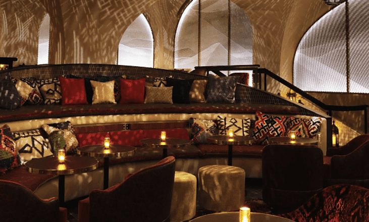 Celon Bar & Lounge, restaurant interior in Manhattan built by AIK Renovations, New York general contractor (photo 5 of 5)