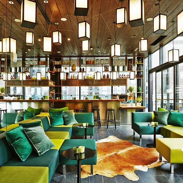 Citizen M Hotel, hotel interior in Manhattan built by AIK Renovations, New York general contractor (photo 2 of 3)