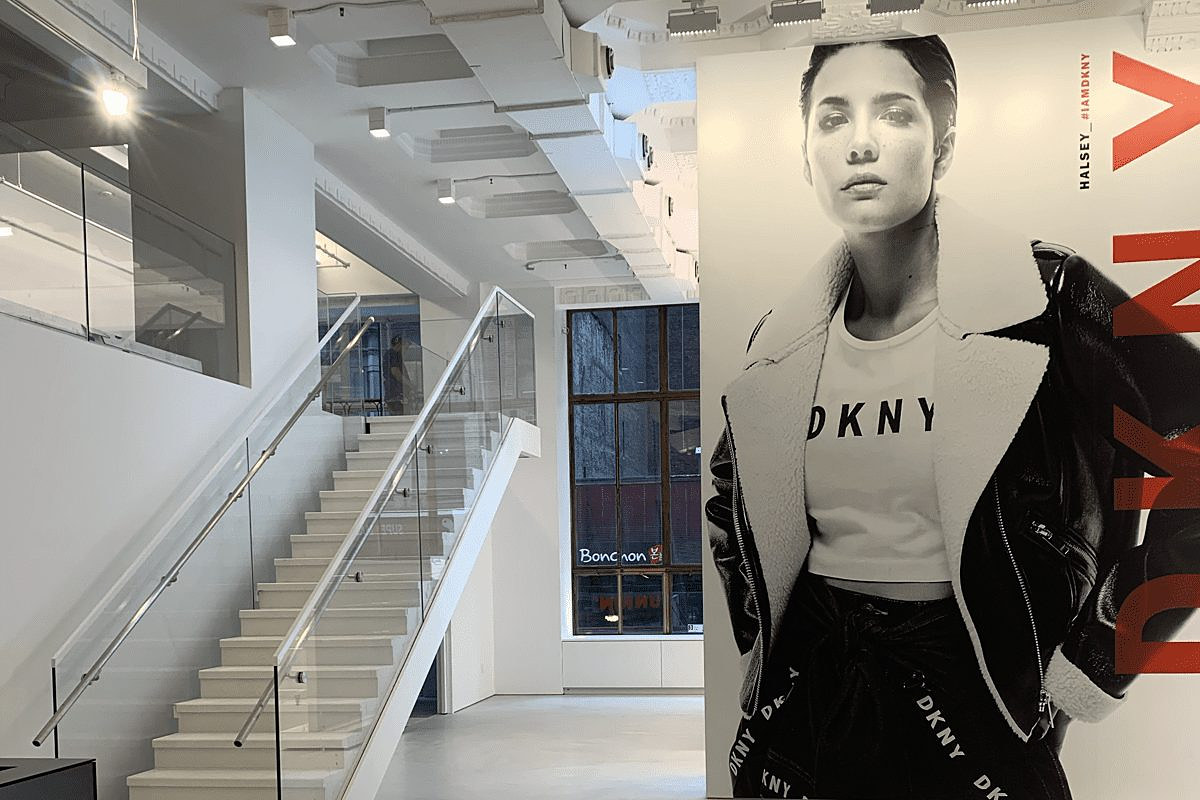 DKNY, fashion showroom interior in Manhattan built by AIK Renovations, New York general contractor (photo 1 of 6)