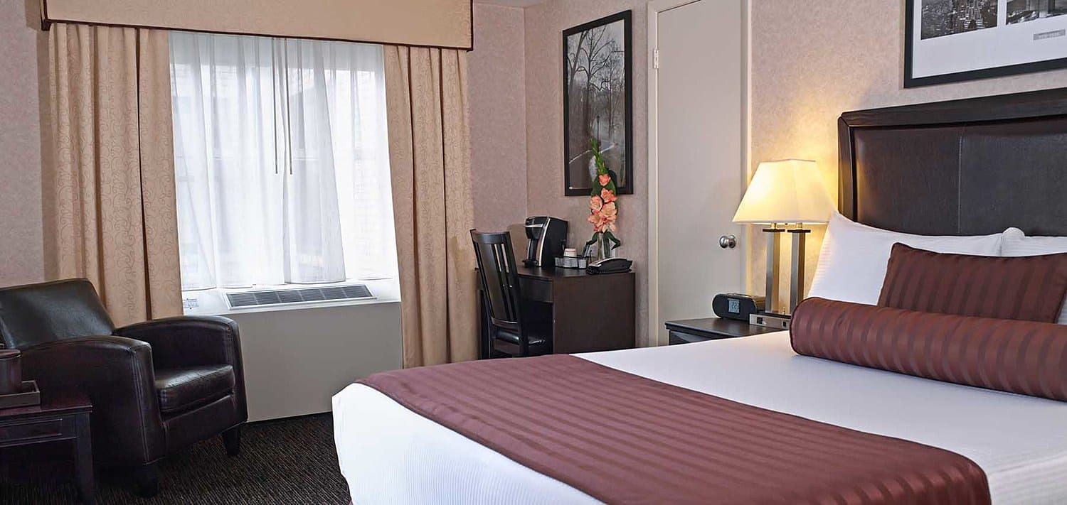 Edison Hotel, hotel interior in Manhattan built by AIK Renovations, New York general contractor (photo 5 of 6)