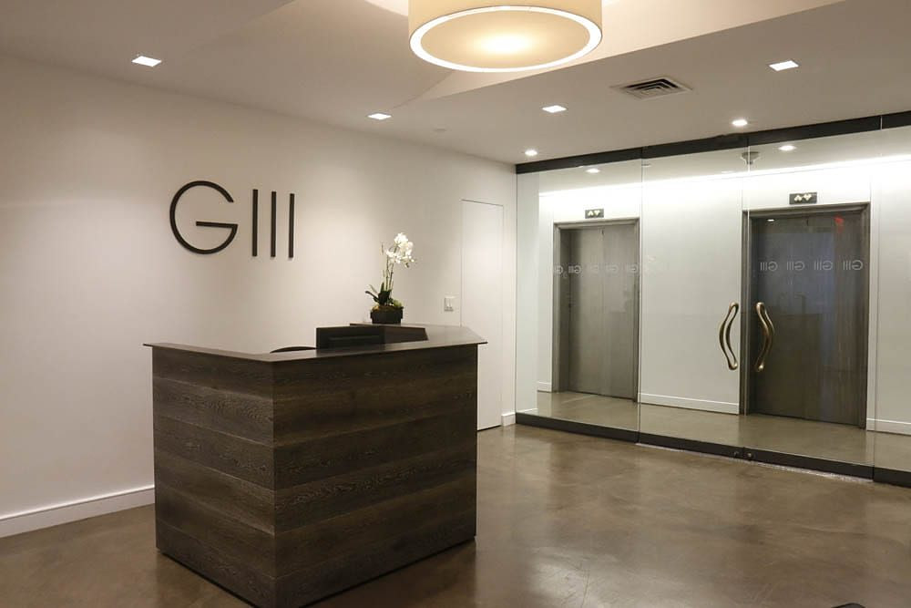 G-III Apparel Group, fashion showroom interior in Manhattan built by AIK Renovations, New York general contractor (photo 5 of 6)