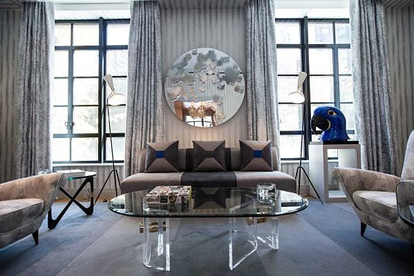 Geoffrey Bradfield, residential interior in Manhattan built by AIK Renovations, New York general contractor (photo 3 of 4)