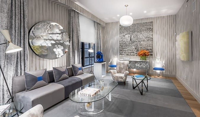 Geoffrey Bradfield, residential interior in Manhattan built by AIK Renovations, New York general contractor (photo 2 of 4)
