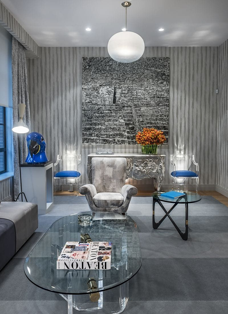 Geoffrey Bradfield, residential interior in Manhattan built by AIK Renovations, New York general contractor (photo 4 of 4)