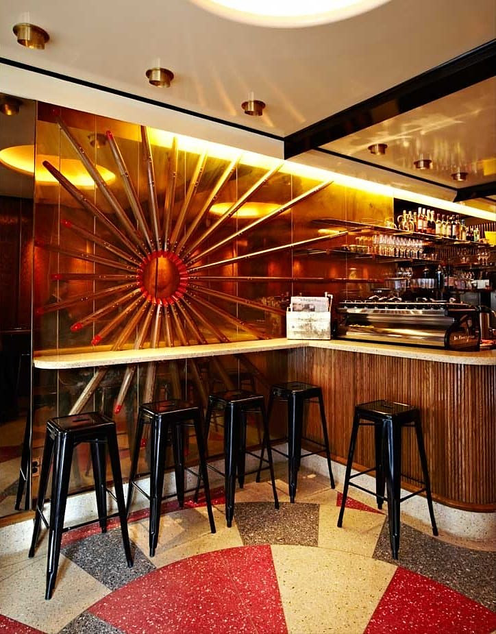 Kava Cafe, restaurant interior in Manhattan built by AIK Renovations, New York general contractor (photo 3 of 4)