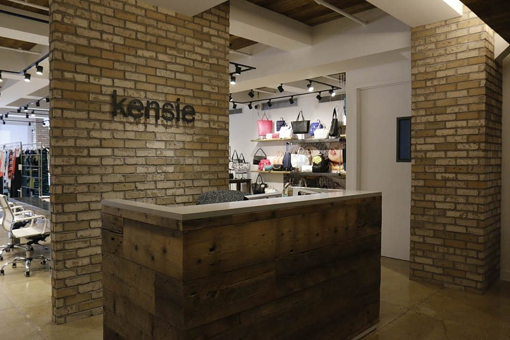 Kensie, fashion showroom interior in Manhattan built by AIK Renovations, New York general contractor (photo 3 of 6)