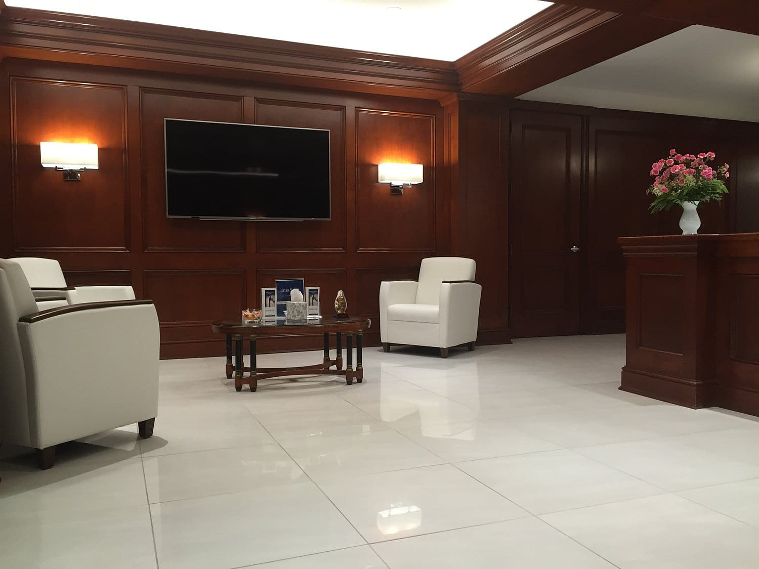 Law Firm, Garden City, office interior in Long Island built by AIK Renovations, New York general contractor (photo 4 of 5)