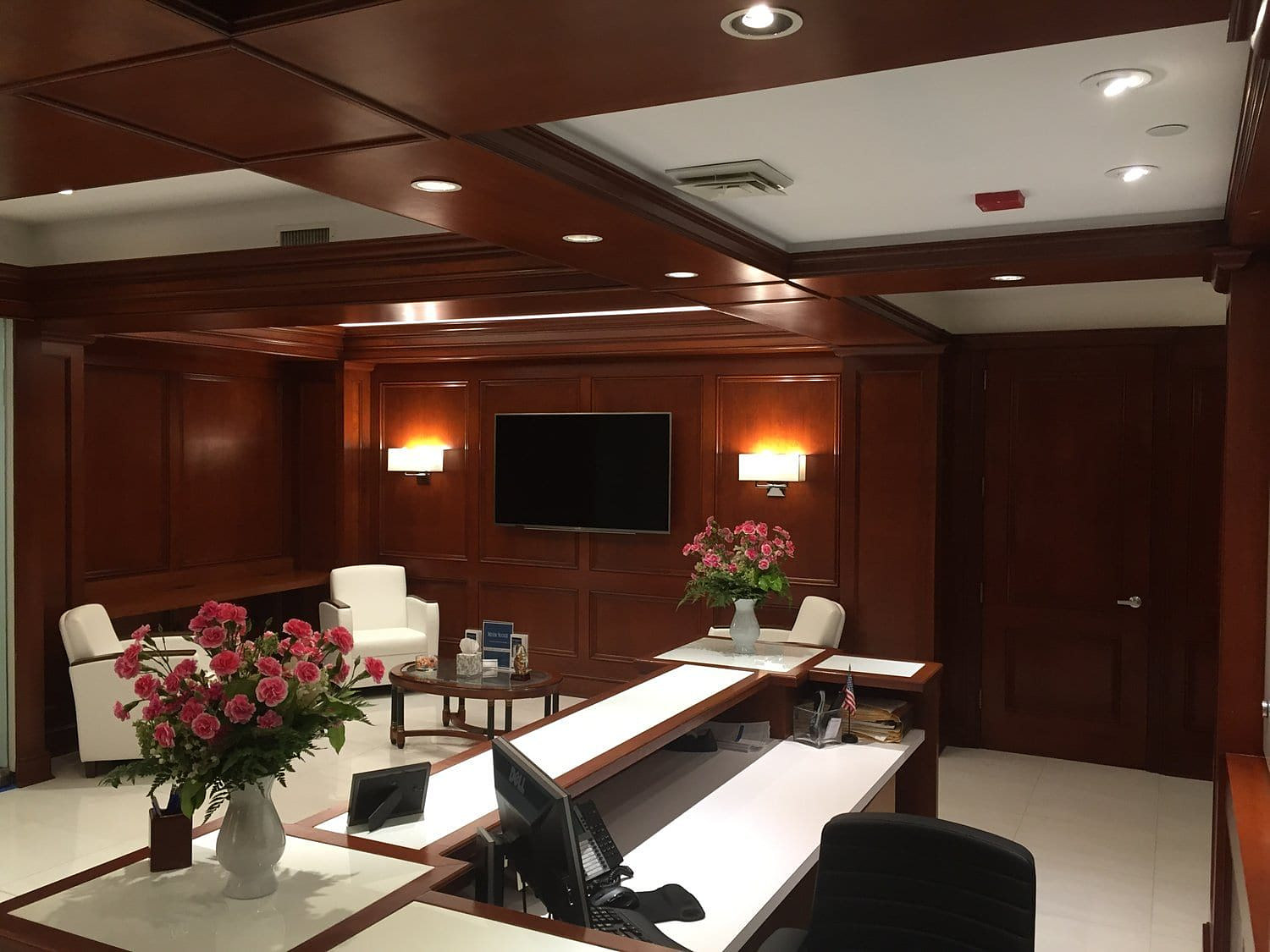 Law Firm, Garden City, office interior in Long Island built by AIK Renovations, New York general contractor (photo 1 of 5)