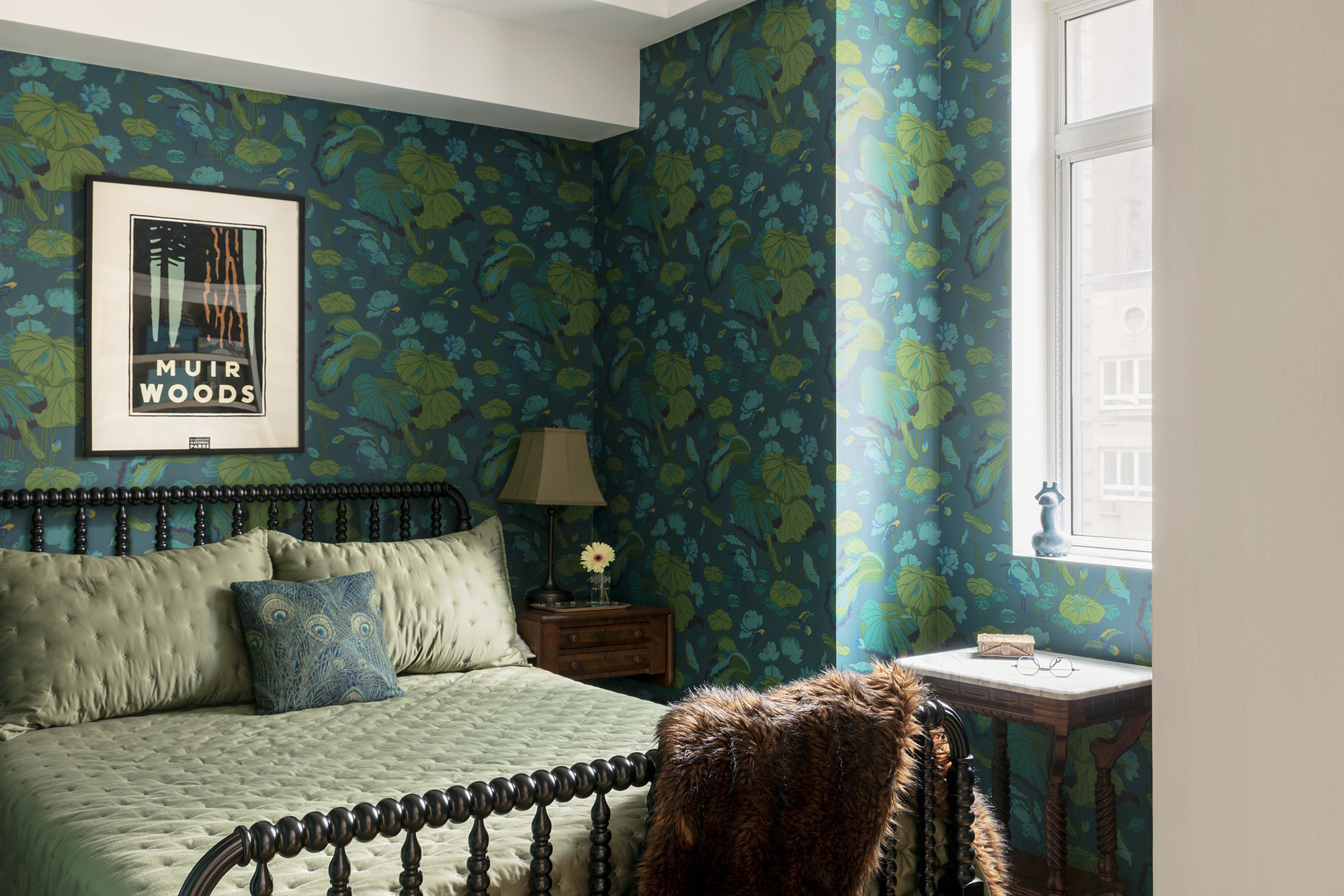 Wallpapering by AIK Renovations: Midtown Residence, Manhattan