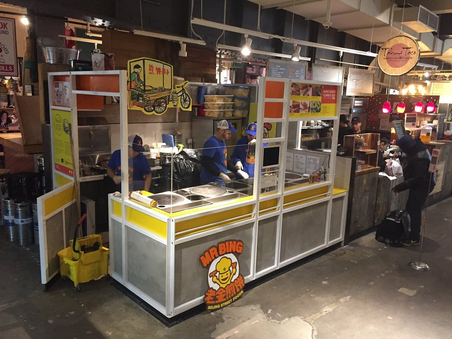 Mr. Bing, restaurant interior in Manhattan built by AIK Renovations, New York general contractor (photo 2 of 3)