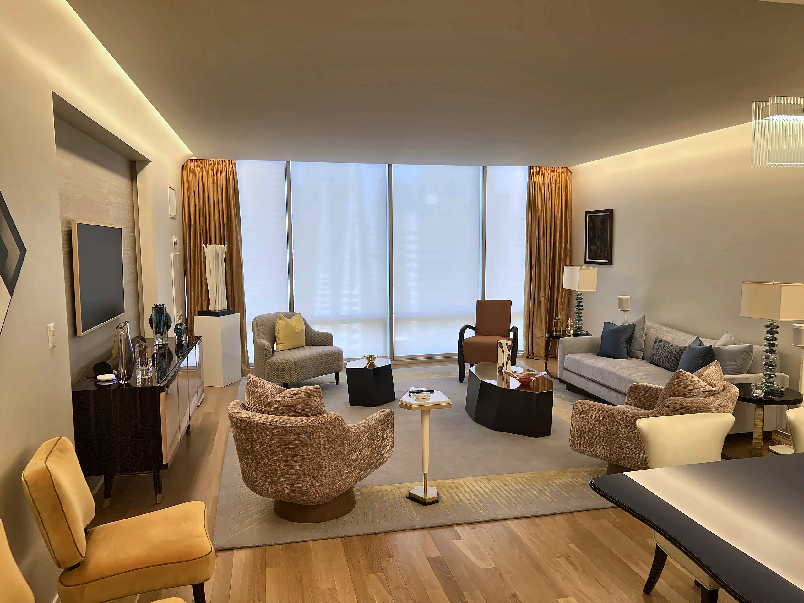 Olympic Tower Residence, residential interior in Manhattan built by AIK Renovations, New York general contractor (photo 1 of 6)