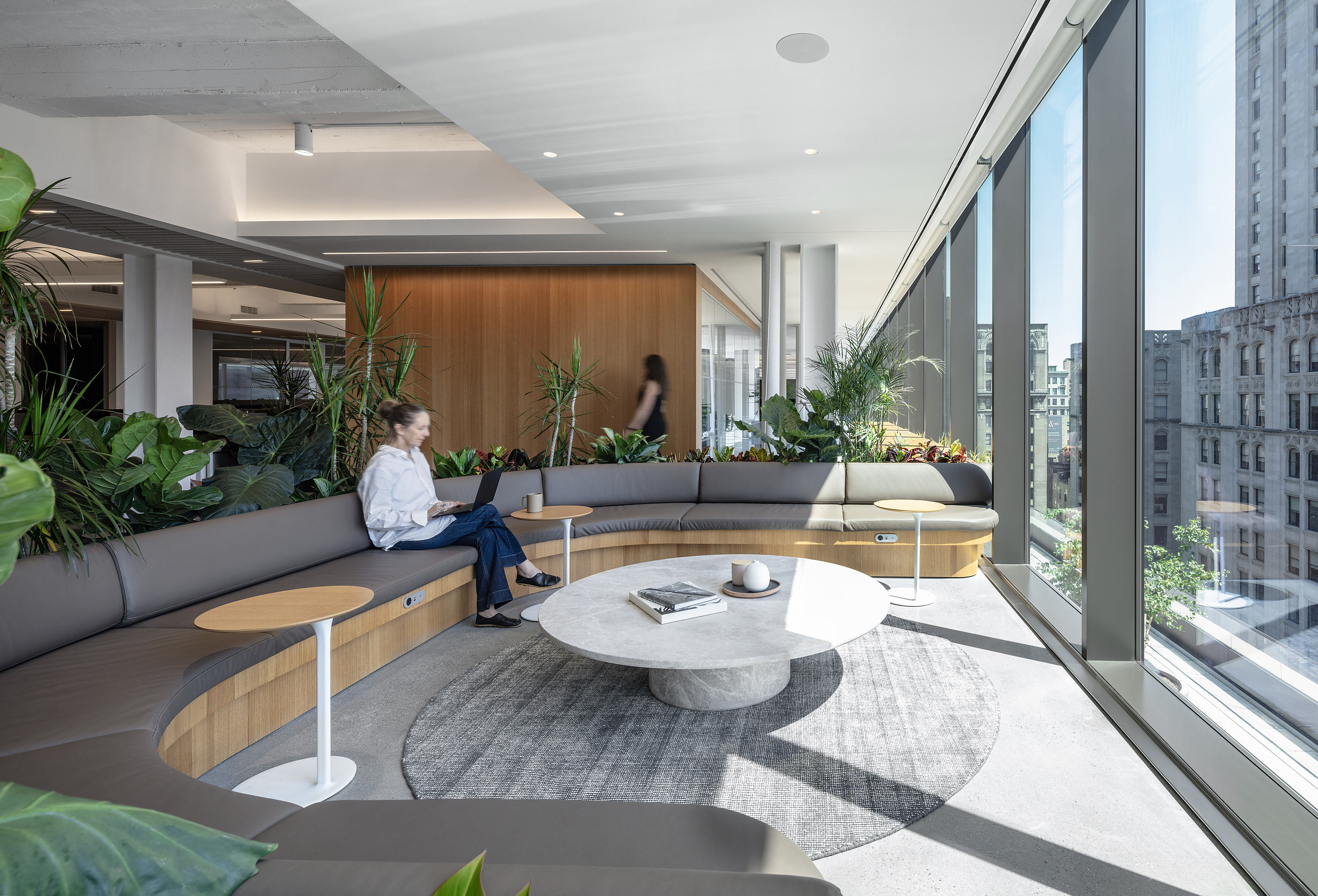 Prosek Offices in NoMad, office interior in Manhattan built by AIK Renovations, New York general contractor (photo 1 of 9)