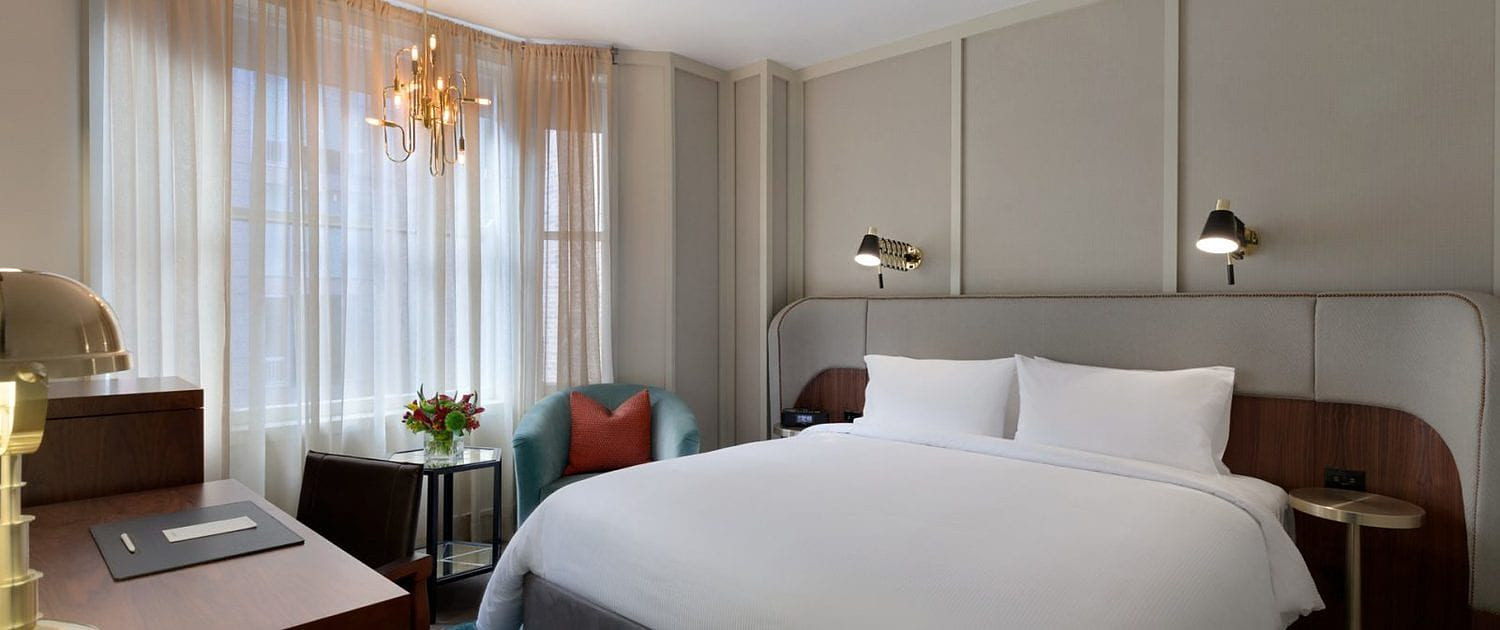 The Evelyn, hotel interior in Manhattan built by AIK Renovations, New York general contractor (photo 5 of 6)