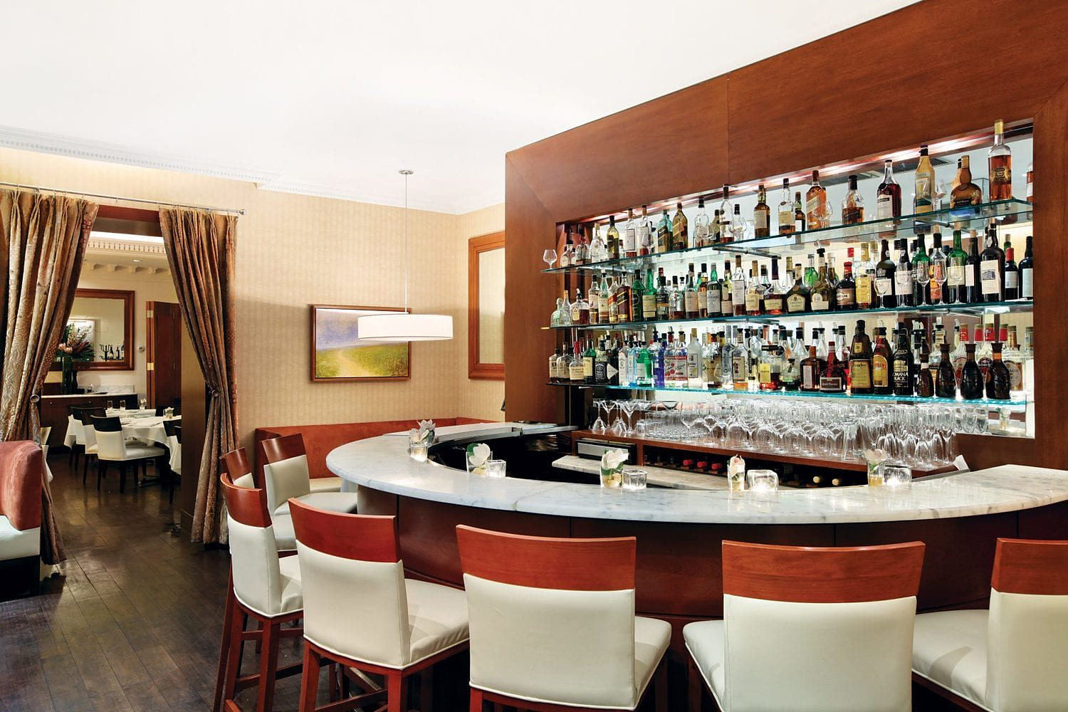 The Iroquois, hotel interior in Manhattan built by AIK Renovations, New York general contractor