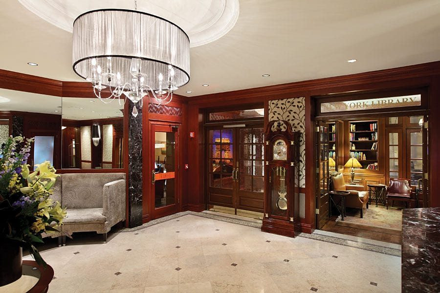The Iroquois, hotel interior in Manhattan built by AIK Renovations, New York general contractor (photo 5 of 6)