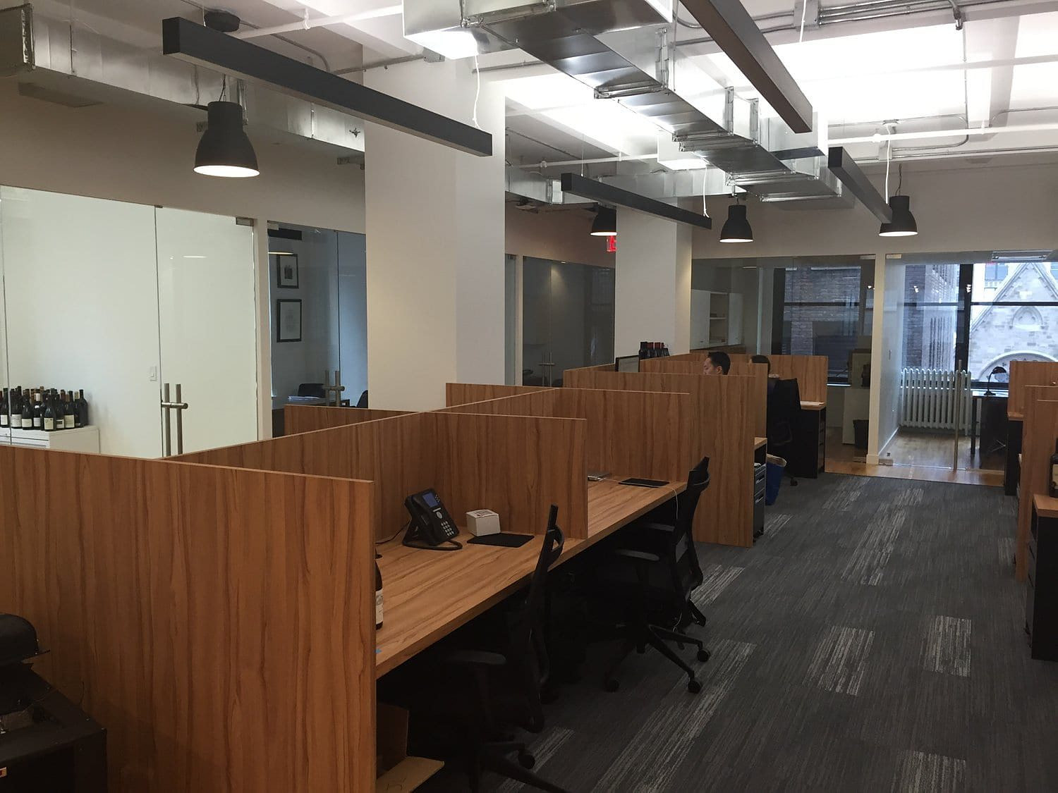 Wilson Daniels Office, office interior, New York built by AIK Renovations, New York general contractor (photo 4 of 5)