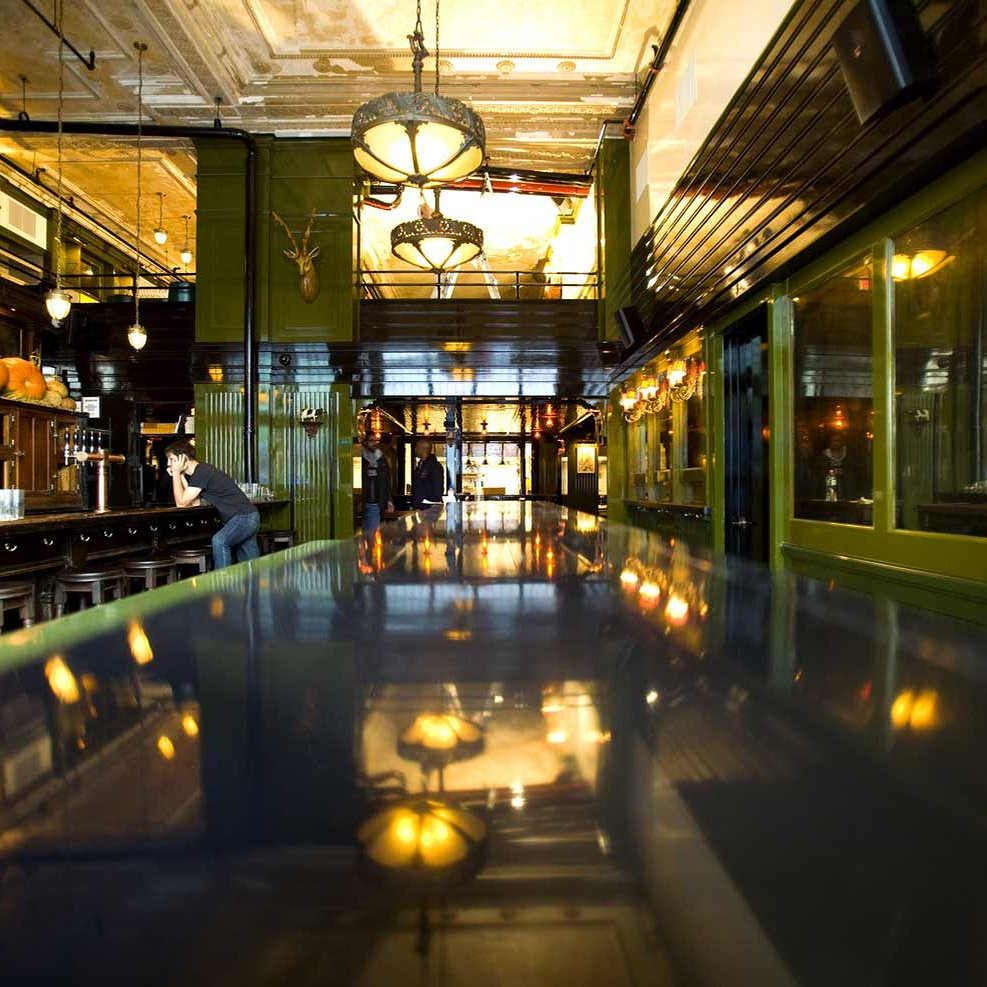 The Breslin, restaurant interior in Manhattan built by AIK Renovations, New York general contractor