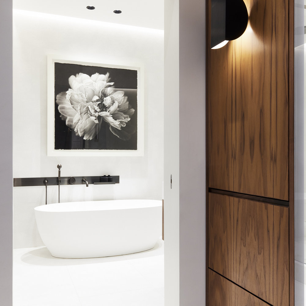 Chelsea Master Suite, residential interior in Manhattan built by AIK Renovations, New York general contractor