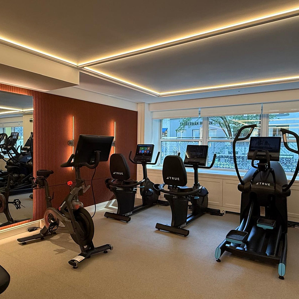 Madison Avenue Residential Fitness Space, residential interior in Manhattan built by AIK Renovations, New York general contractor