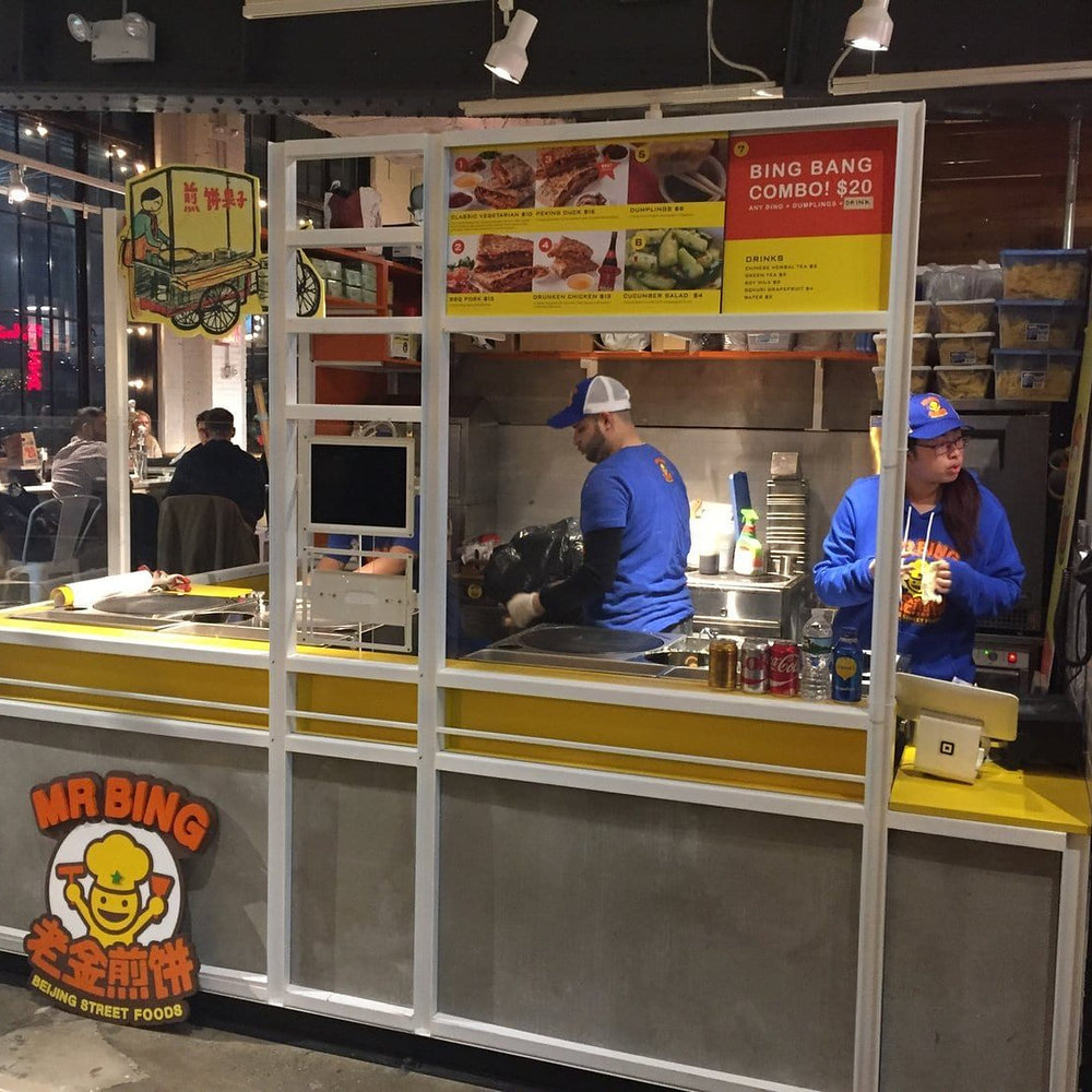 Mr. Bing, restaurant interior in Manhattan built by AIK Renovations, New York general contractor
