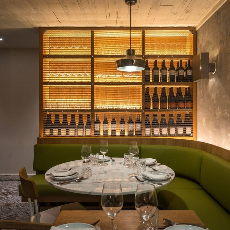 NUR Bar & Restaurant, restaurant interior in Manhattan built by AIK Renovations, New York general contractor