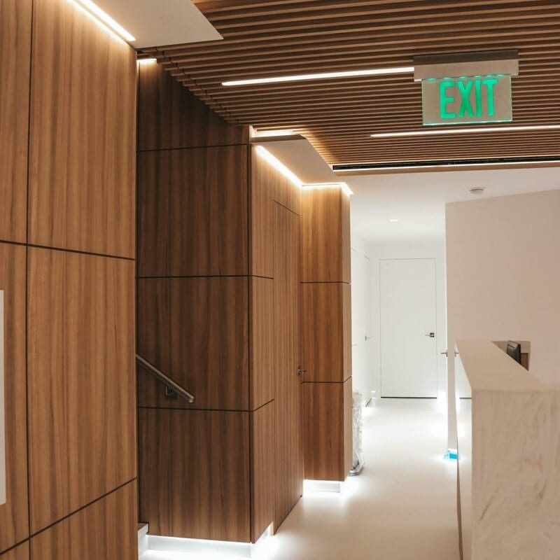 Upper East Side Private Doctor's Office, office interior in Manhattan built by AIK Renovations, New York general contractor