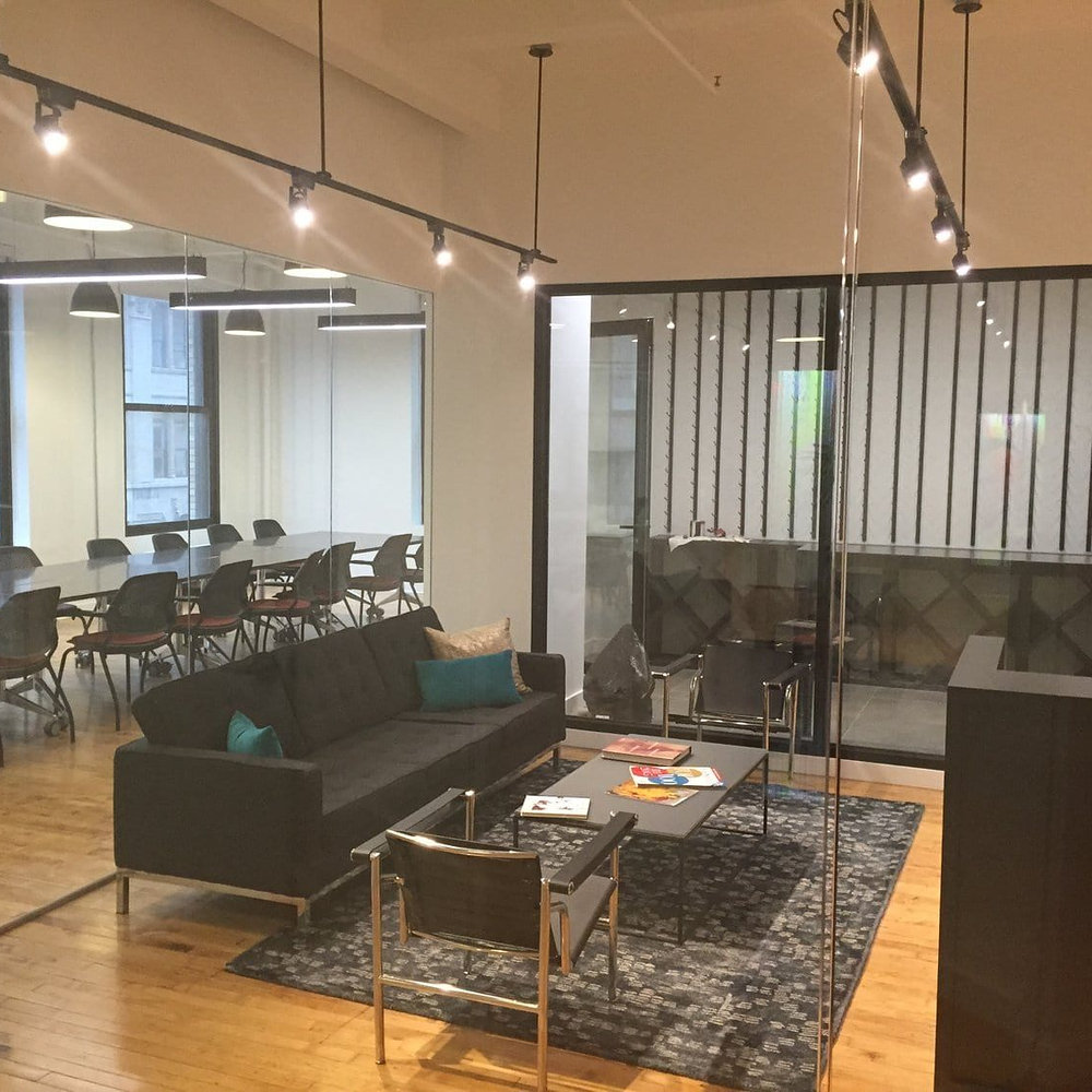Wilson Daniels Office, office interior, New York built by AIK Renovations, New York general contractor
